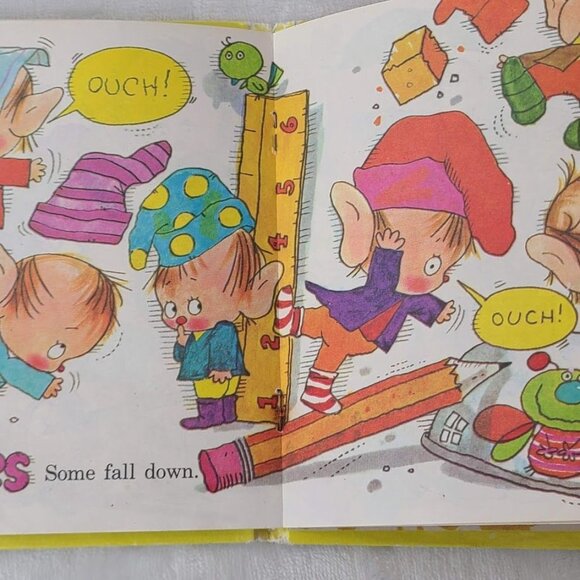 Learning To Count With Twelve Elves Tell-A-Tale Book Joanne Wylie Whitman 1972 - Picture 8 of 10